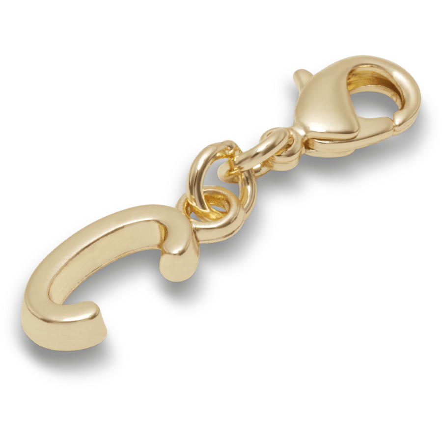 Crocs|Gold Letter C Charm Jibbitz™ charms