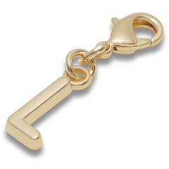 Crocs|Gold Letter L Charm Jibbitz™ charms