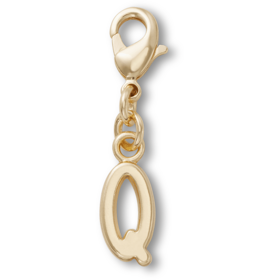 Crocs|Gold Letter Q Charm Jibbitz™ charms