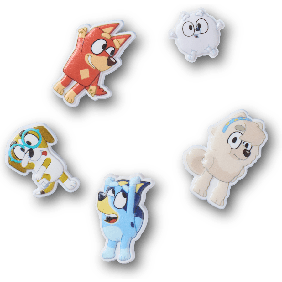 Crocs|Bluey 5 Pack Jibbitz Shoe Charm
