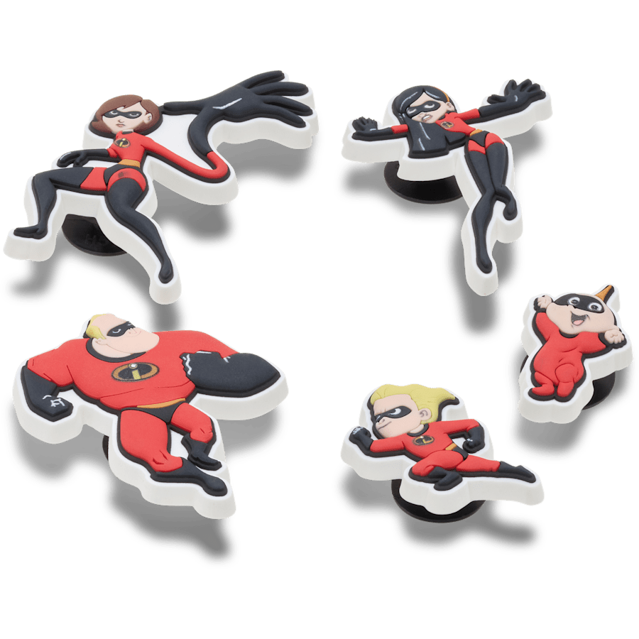 Crocs|Pixar Incredibles 5 Pack Jibbitz charm