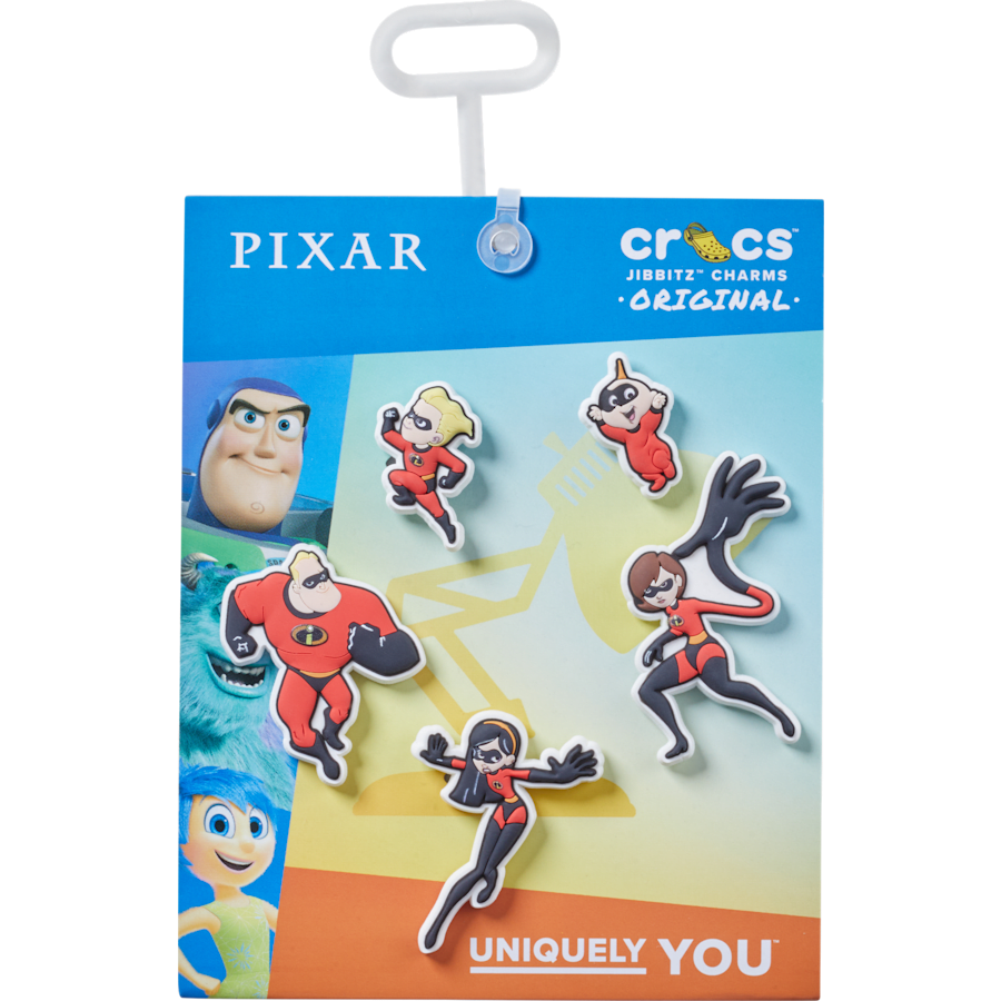 Crocs|Pixar Incredibles 5 Pack Jibbitz charm