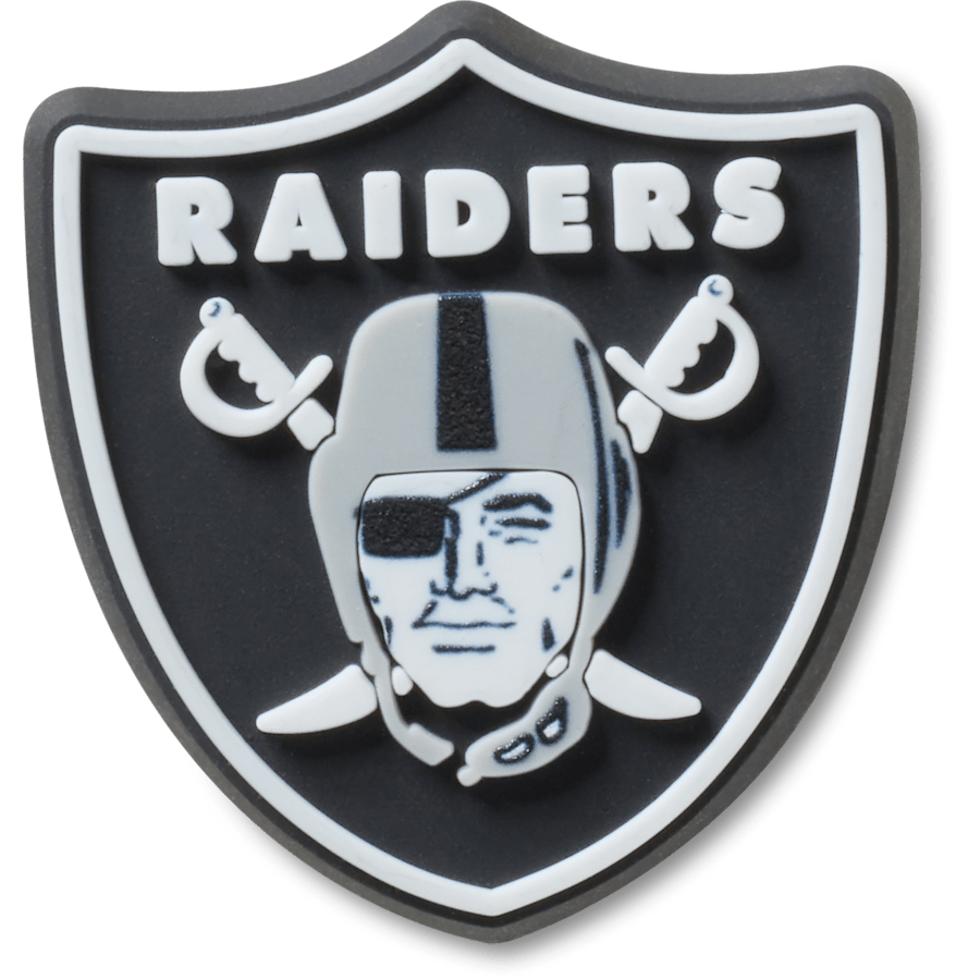 Crocs|NFL Las Vegas Raiders Logo Jibbitz™ charms