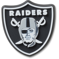 Crocs|NFL Las Vegas Raiders Logo Jibbitz™ charms