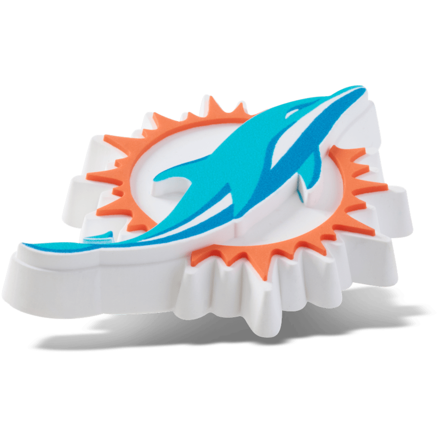 Crocs|NFL Miami Dolphins Logo Jibbitz™ charms