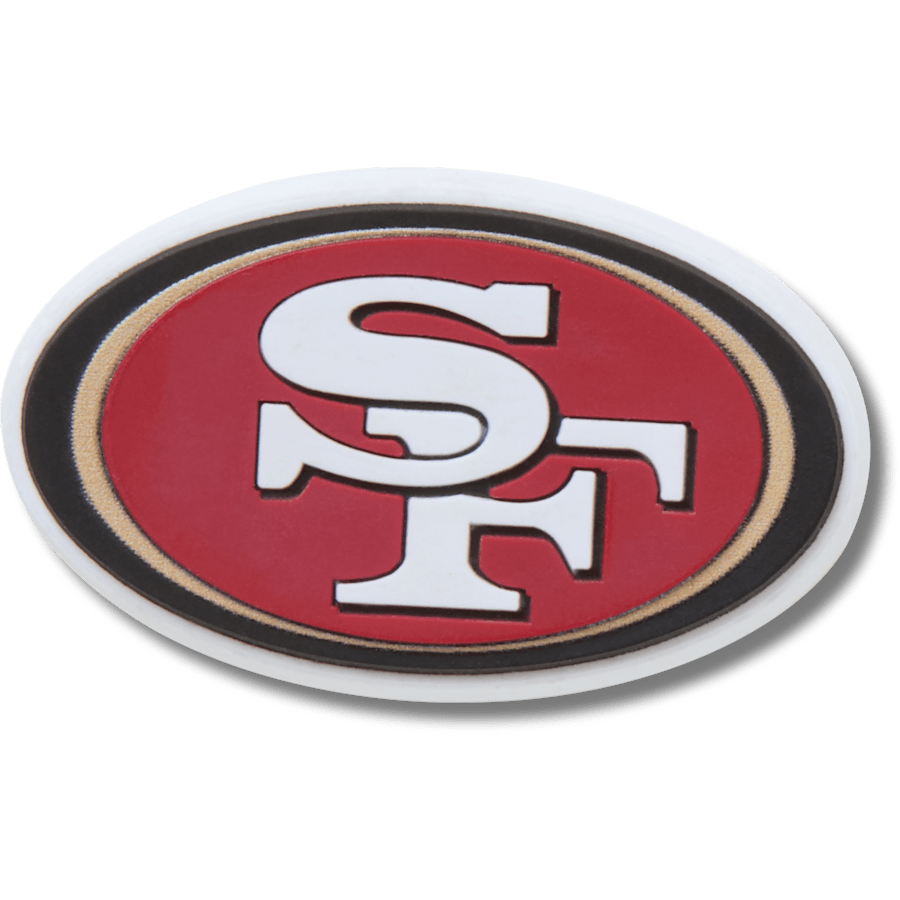 Crocs|NFL San Francisco 49ers Logo Jibbitz™ charms