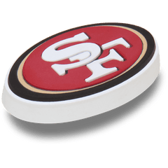 Crocs|NFL San Francisco 49ers Logo Jibbitz™ charms