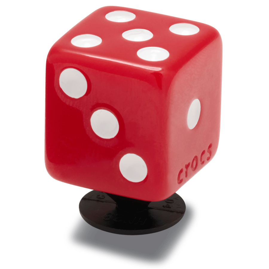 Crocs|Red Dice Jibbitz™ charms