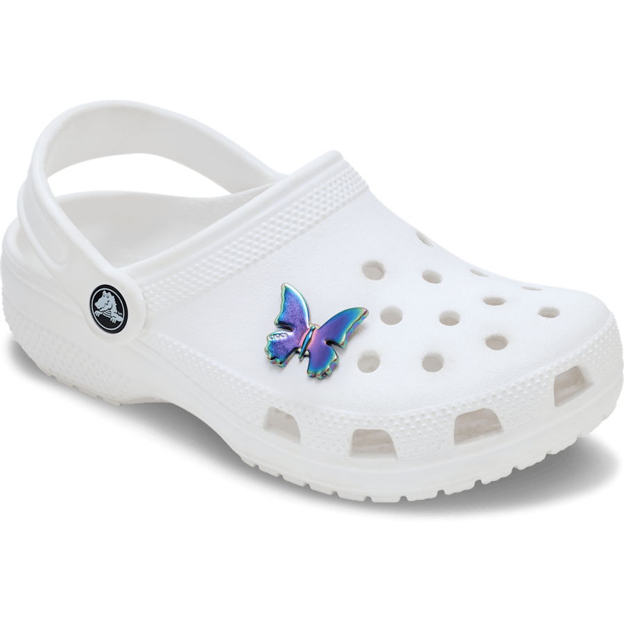 Crocs|Iridescent Butterfly Jibbitz™ charms