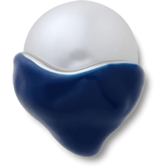 Crocs|Blue Dipped Enamel SMT Pearl Jibbitz™ charms