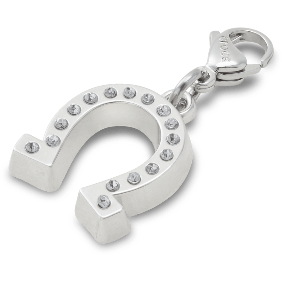 Crocs|Lucky Silver Horseshoe Charm Jibbitz charm