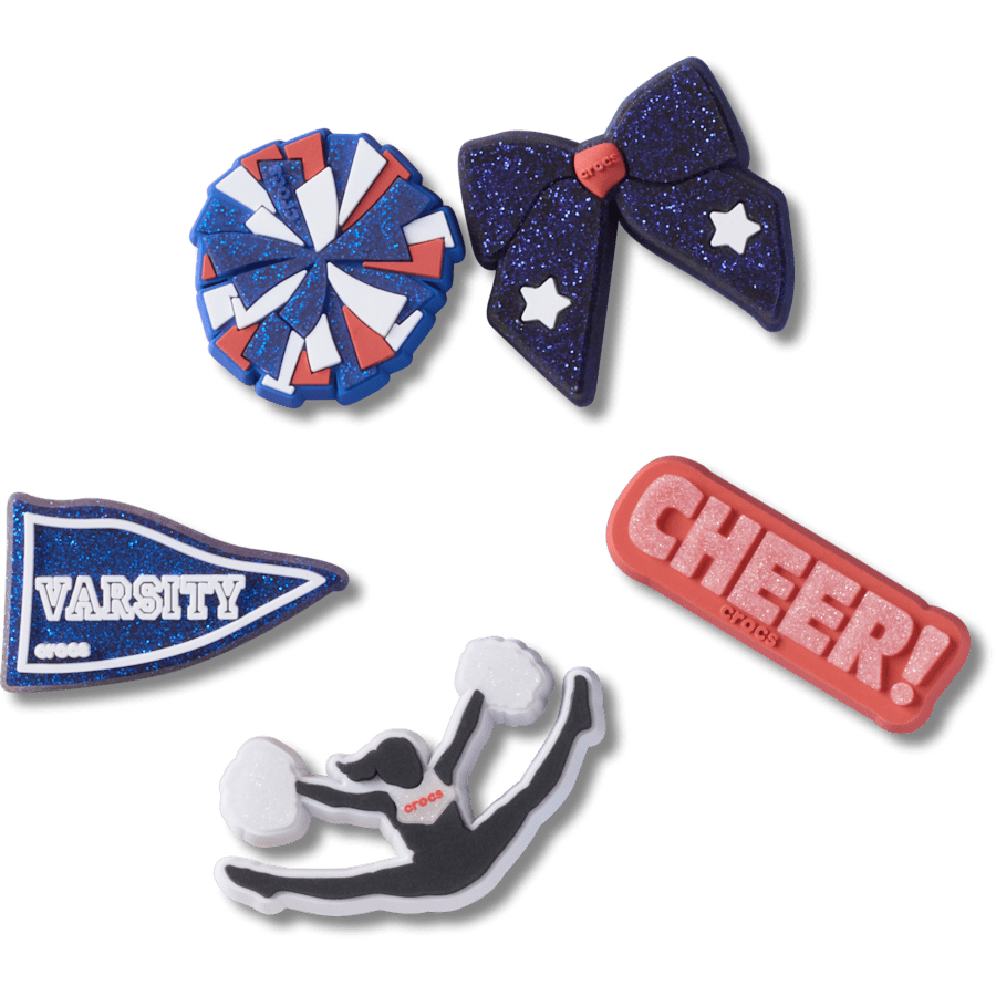 Crocs|Cheer 5 Pack Jibbitz™ charms