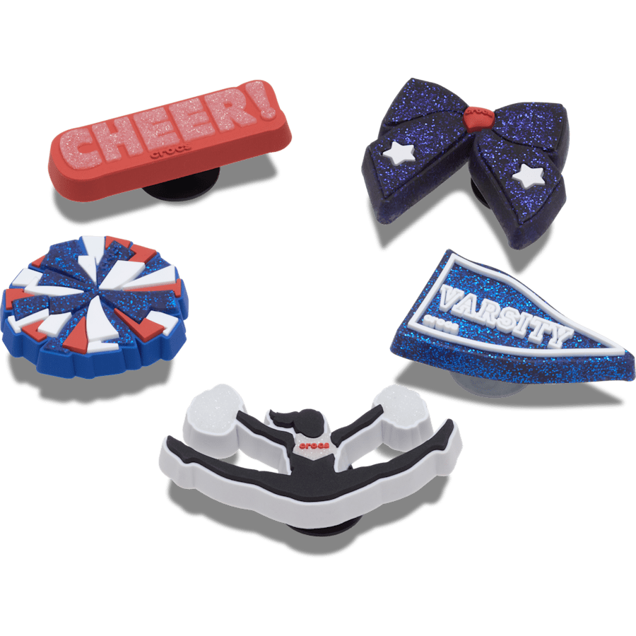 Crocs|Cheer 5 Pack Jibbitz™ charms