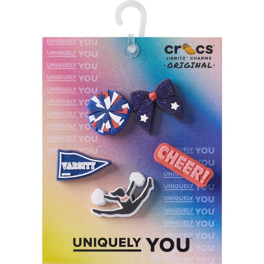 Crocs|Cheer 5 Pack Jibbitz™ charms