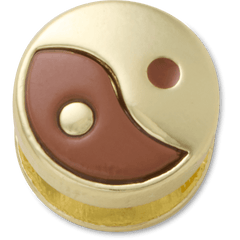 Crocs|Brown Yin Yang Icon Jibbitz™ charms