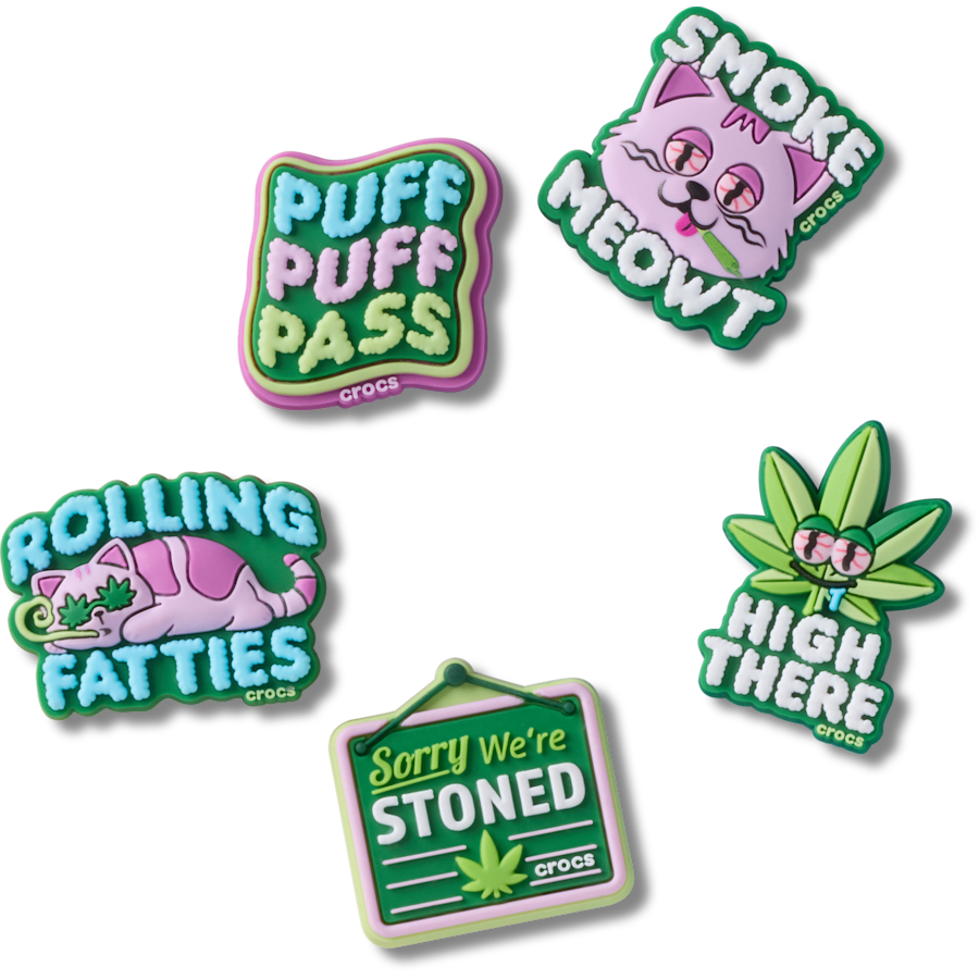 Crocs|420 Hemp Cuties 5 Pack Jibbitz™ charms