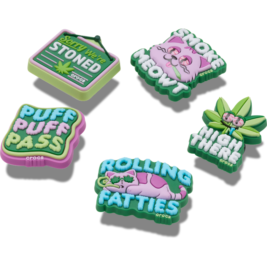Crocs|420 Hemp Cuties 5 Pack Jibbitz™ charms