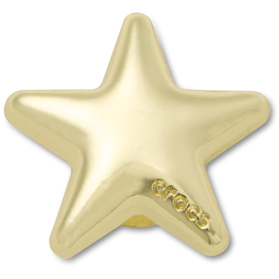 Crocs|Gold Bubble Star Jibbitz™ charms