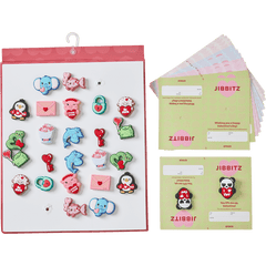 Crocs|Valentines Day Card 26 Pack Jibbitz™ charms