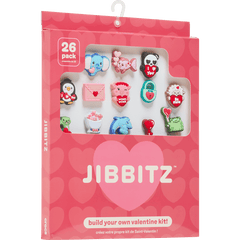 Crocs|Valentines Day Card 26 Pack Jibbitz™ charms