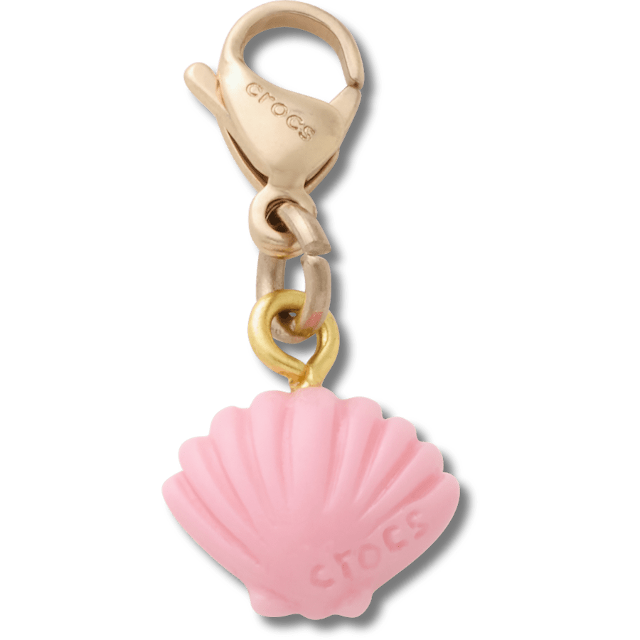 Crocs|Pink Seashell Charm Jibbitz charm