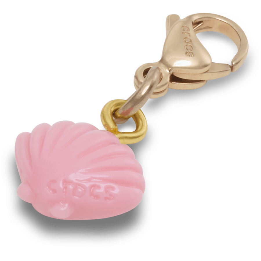 Crocs|Pink Seashell Charm Jibbitz charm