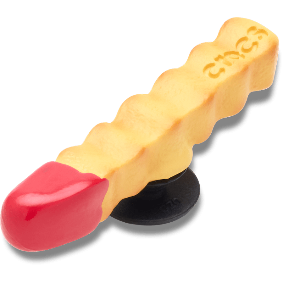 Crocs|French Fry Dipped in Ketchup Jibbitz™ charms