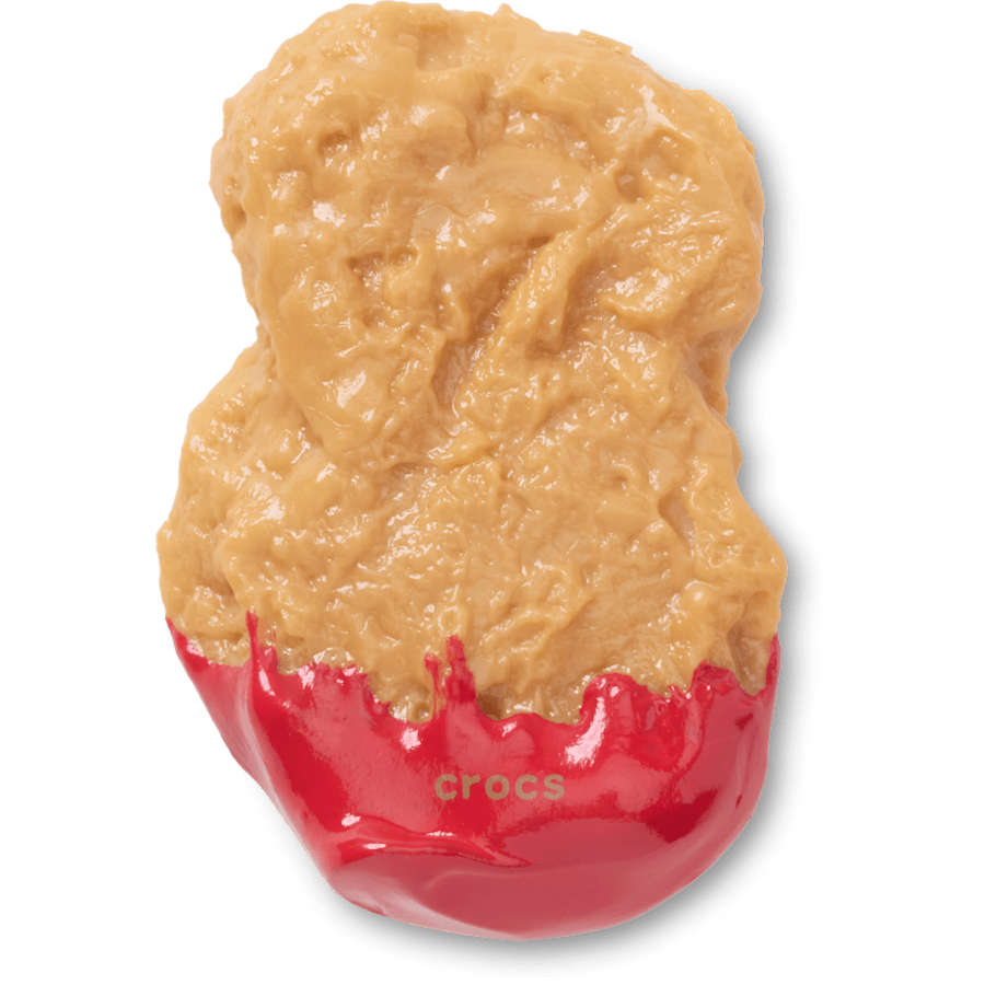 Crocs|Chicken Nugget Dipped Ketchup Jibbitz™ charms
