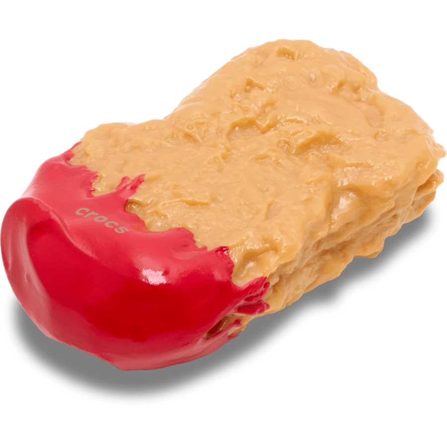 Crocs|Chicken Nugget Dipped Ketchup Jibbitz™ charms