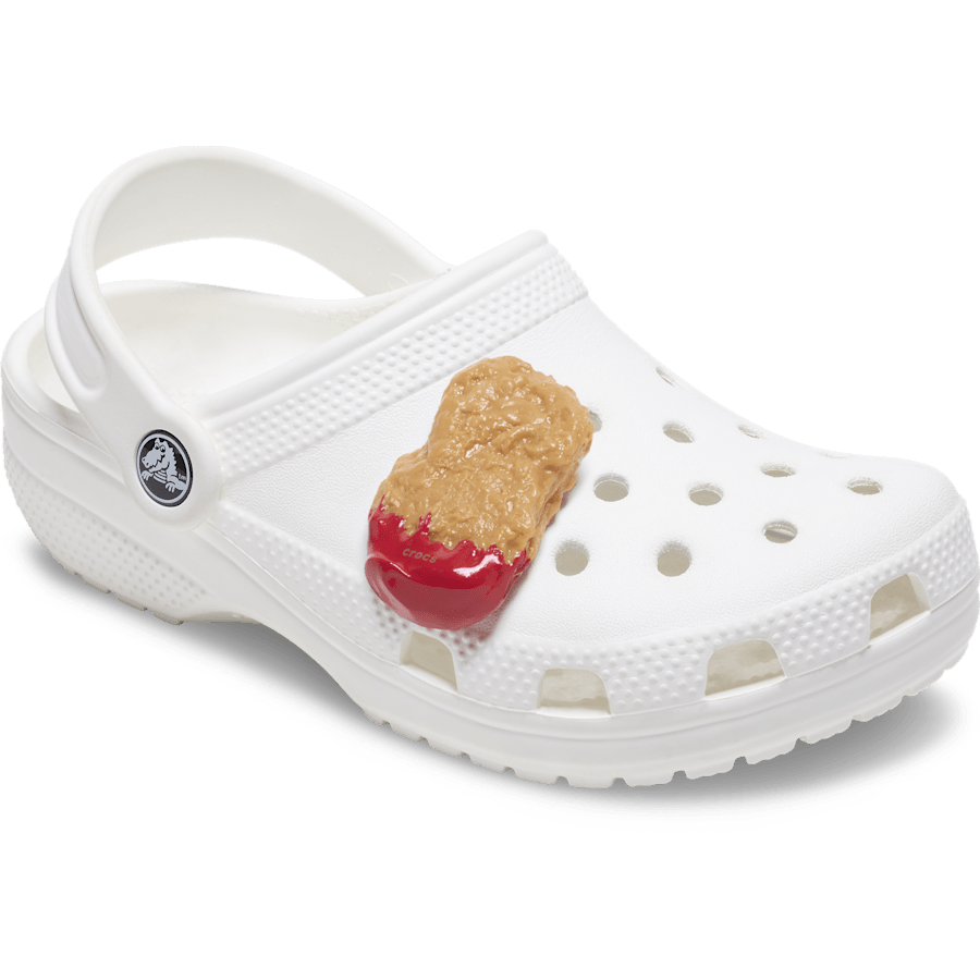 Crocs|Chicken Nugget Dipped Ketchup Jibbitz™ charms