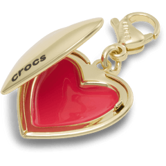 Crocs|Gold Locket Charm Jibbitz charm
