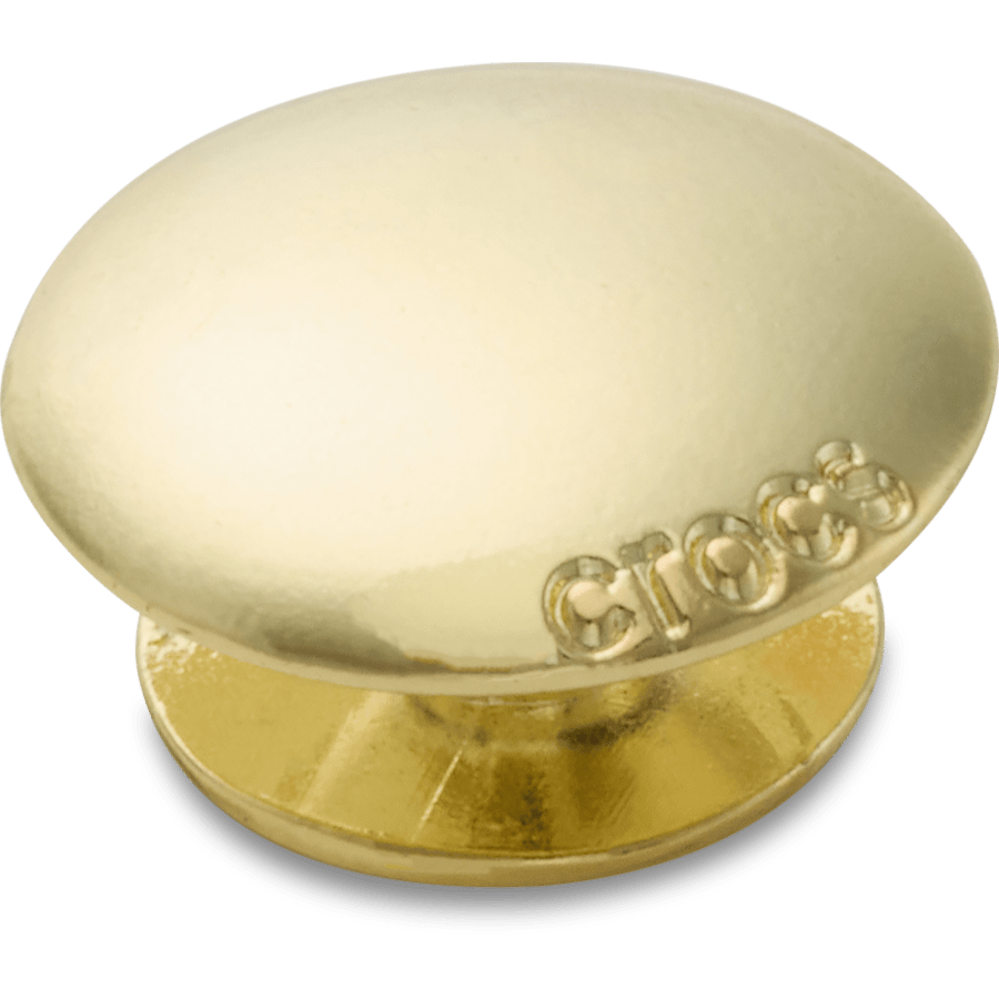 Crocs|Large Gold Circle Stud Jibbitz™ charms