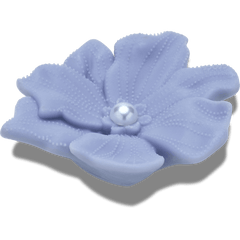 Crocs|Periwinkle Flower with Pearl Jibbitz™ charms