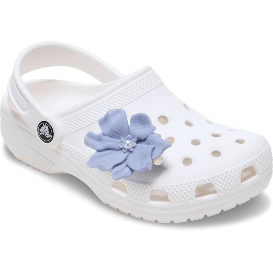 Crocs|Periwinkle Flower with Pearl Jibbitz™ charms