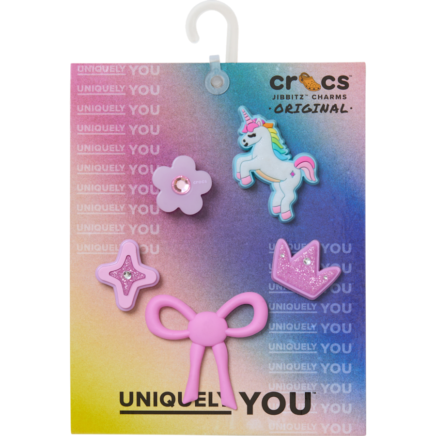 Crocs|Sweet Pink Girls 5 Pack Jibbitz™ charms