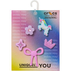 Crocs|Sweet Pink Girls 5 Pack Jibbitz™ charms