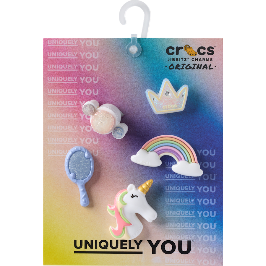 Crocs|Pretty Princess 5 Pack Jibbitz™ charms