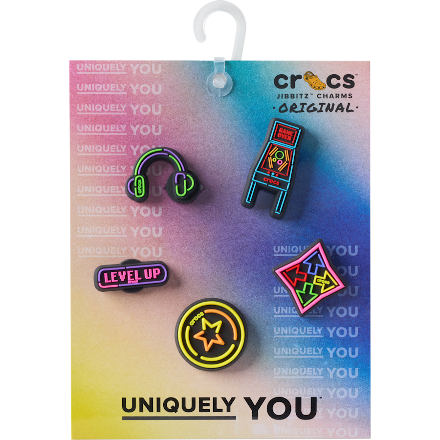 Crocs|Level Up Gamer 5 Pack Jibbitz™ charms
