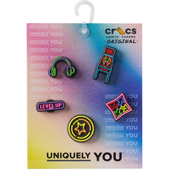 Crocs|Level Up Gamer 5 Pack Jibbitz™ charms