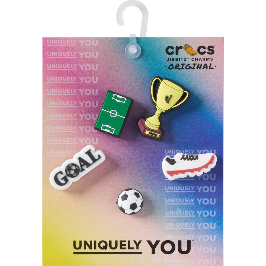 Crocs|Soccer Star 5 Pack Jibbitz™ charms