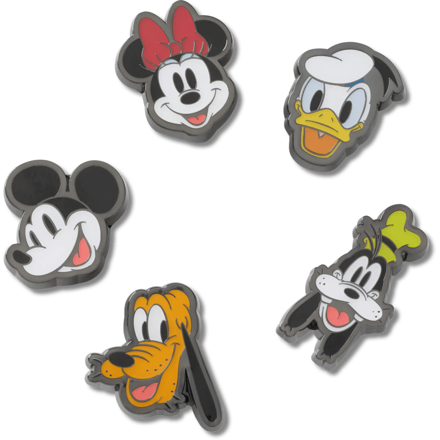 Crocs|Mickey & Friends Elevated 5-pack Jibbitz Shoe Charm