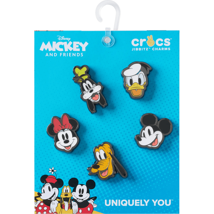 Crocs|Mickey & Friends Elevated 5-pack Jibbitz Shoe Charm