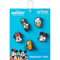 Crocs|Mickey & Friends Elevated 5-pack Jibbitz Shoe Charm