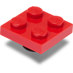 Crocs|LEGO® Red Tile 2x2 Jibbitz™ charms