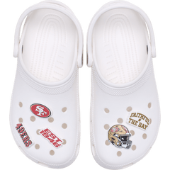 Crocs|NFL San Francisco 49ers 5 Pack Jibbitz Shoe Charm