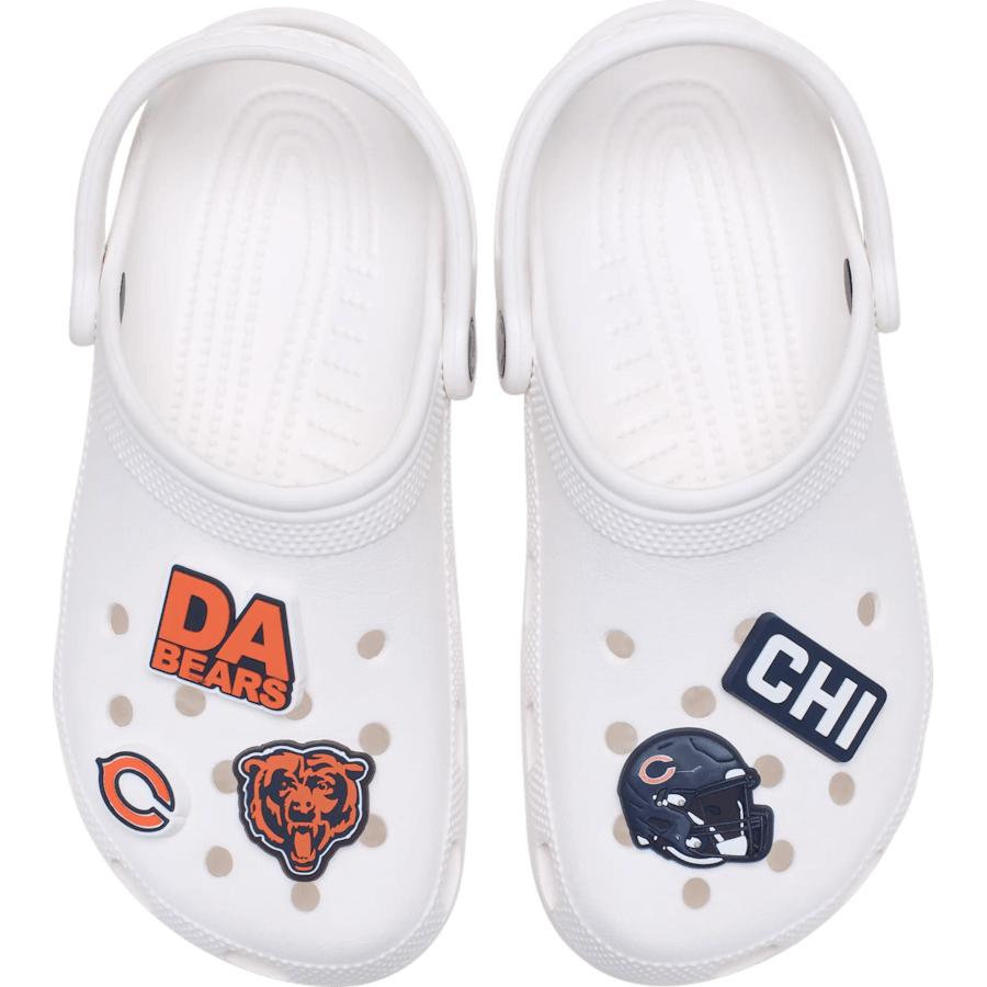 Crocs|NFL Chicago Bears 5 Pack Jibbitz Shoe Charm
