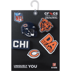 Crocs|NFL Chicago Bears 5 Pack Jibbitz Shoe Charm