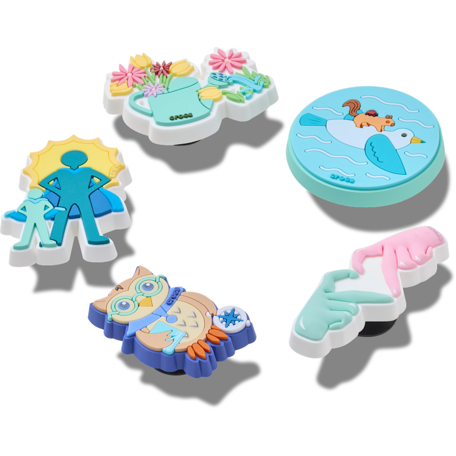 Crocs|Got Your Back 5 Pack Jibbitz™ charms