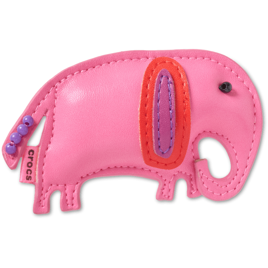 Crocs|Faux Leather Elephant Jibbitz™ charms