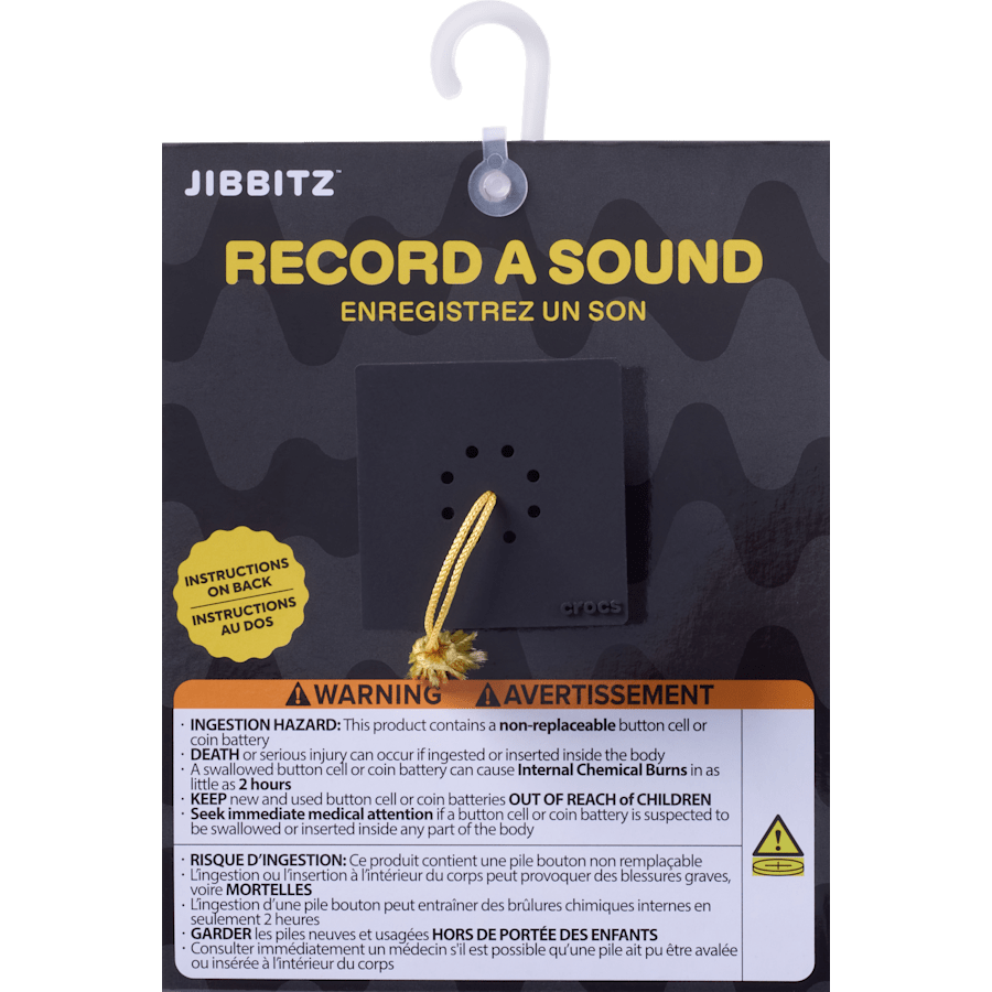 Crocs|RecordYourOwnSoundGraduation Jibbitz™ charms